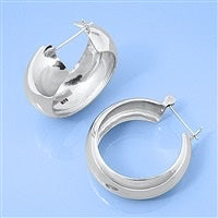 Sterling Silver Hoop Earrings