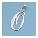 SILVER INITIAL PENDANT