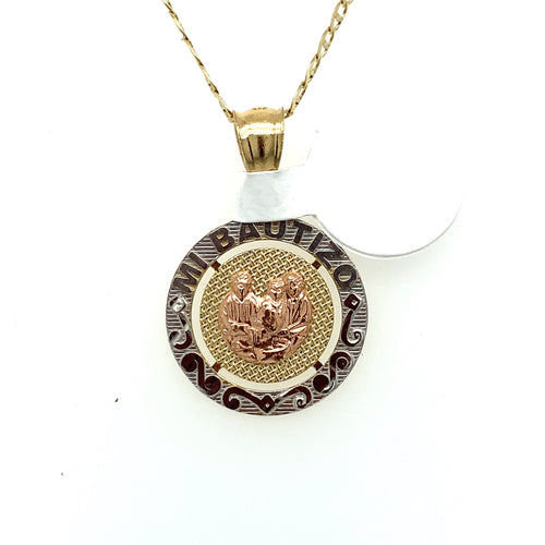 14K Gold My Baptism Pendant