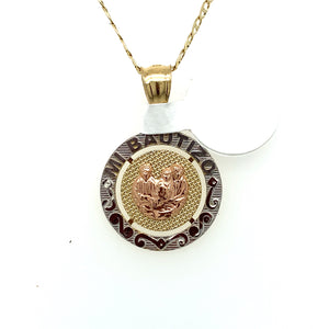 14K Gold My Baptism Pendant