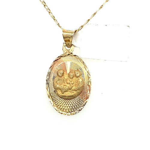 14K Gold My Baptism Pendant