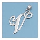 Load image into Gallery viewer, SILVER INITIAL PENDANT