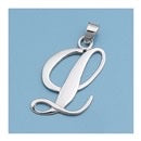 Load image into Gallery viewer, SILVER INITIAL PENDANT