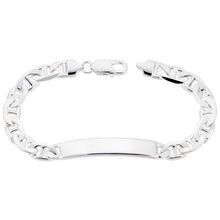 Load image into Gallery viewer, Sterling Silver ID 5MM Mariner Bracelet