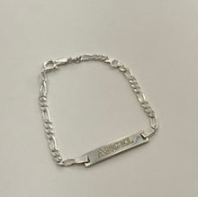 Load image into Gallery viewer, Sterling Silver Childrens ID Bracelet