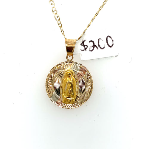 14K Lady of Guadalupe
