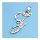 Load image into Gallery viewer, CZ INITIAL PENDANTS
