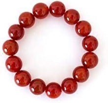 Load image into Gallery viewer, Natural Stone Red Carnelian Bracelet