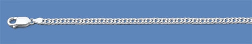 Sterling Silver Rombo Link Chain