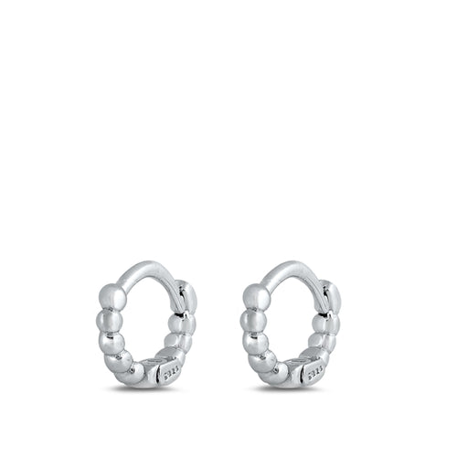 Sterling Silver Huggie Earring