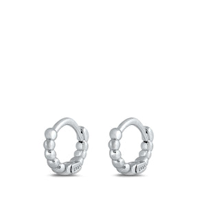 Sterling Silver Huggie Earring