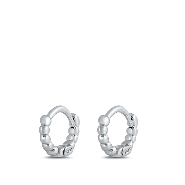 Sterling Silver Huggie Earring