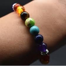 Natural Stone 7 Chakra Crystal Adjustable Bracelet