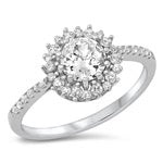 Sterling Silver CZ Ring