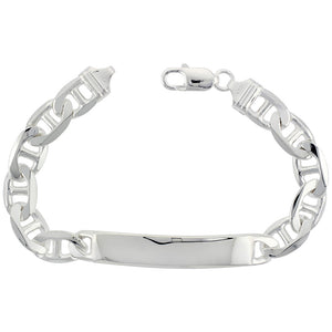 Sterling Silver ID Mariner Bracelet