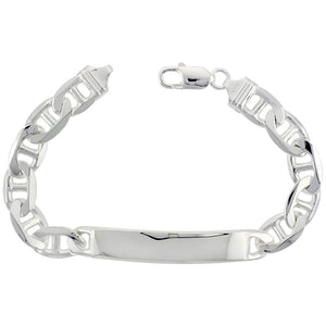 Sterling Silver ID Mariner Bracelet