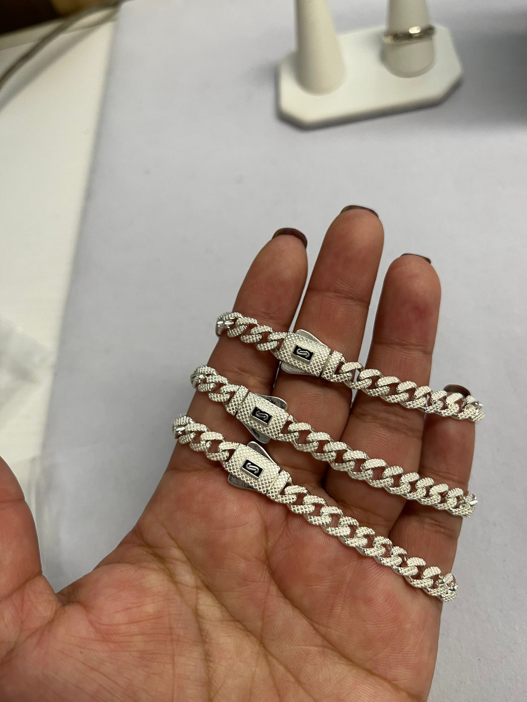 Sterling Silver Cuban Link Bracelet