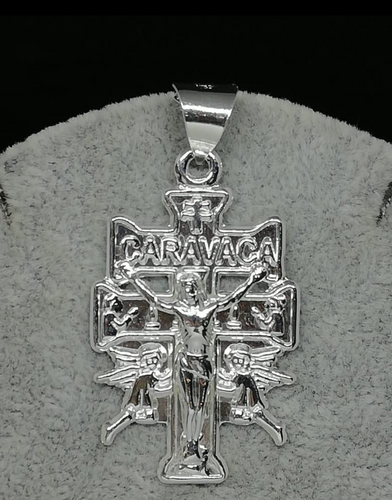 Sterling Silver Pendant Cross of Caravan