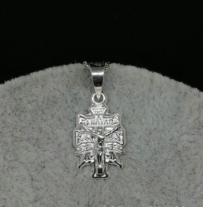 Sterling Silver Pendant Cross of Caravan