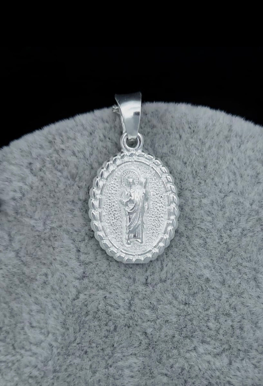 Sterling Silver Pendant Saint Jude