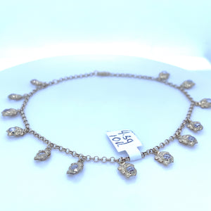10k Gold Elephant Ankle Bracelet