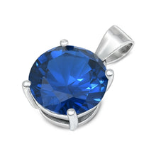Load image into Gallery viewer, Sterling Silver CZ Pendant