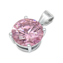 Load image into Gallery viewer, Sterling Silver CZ Pendant