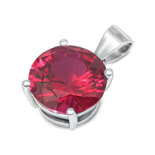 Load image into Gallery viewer, Sterling Silver CZ Pendant