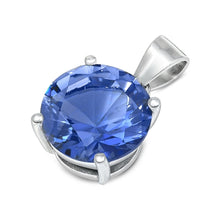 Load image into Gallery viewer, Sterling Silver CZ Pendant