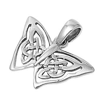 Sterling Silver Butterfly Pendant