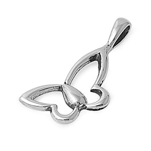 Sterling Silver Butterfly Pendant