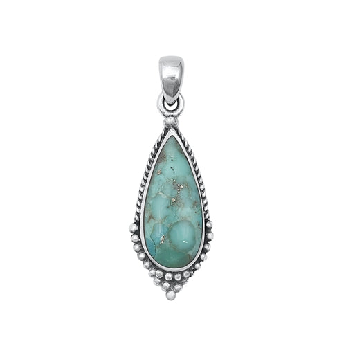 Sterling Silver Turquoise Pendant
