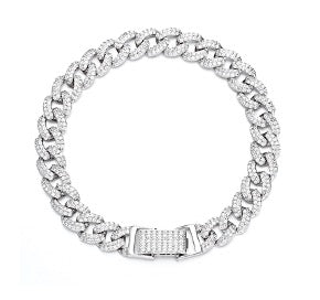 Sterling Silver CZ Bracelet