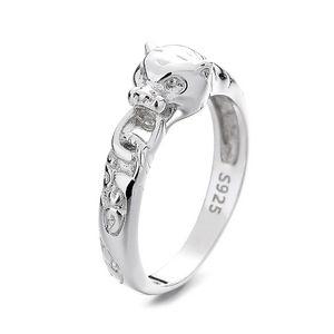 Sterling Silver Pearl Ring