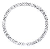 Sterling Silver CZ Necklace