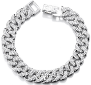 Sterling Silver CZ Bracelet