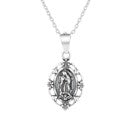 Sterling Silver Necklace Our Lady of Guadalupe