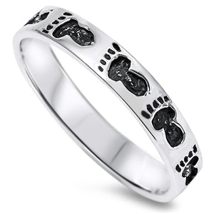 Sterling Silver Feet Band