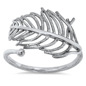 Sterling Silver Oxidized Large Lead Ring