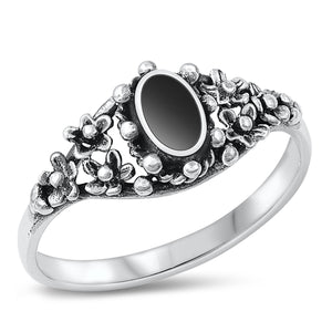 Sterling Silver Genuine Turquoise Ring