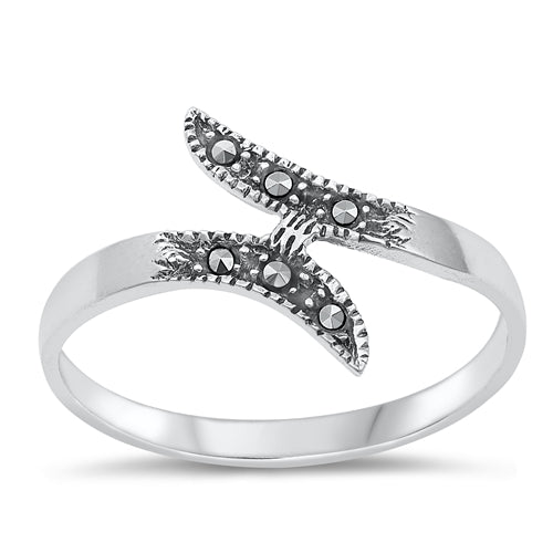 Sterling Silver Marcasite Ring