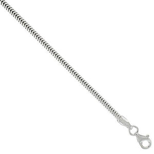 Sterling Silver Very Thick Snake Chain / Bracelet 3mm