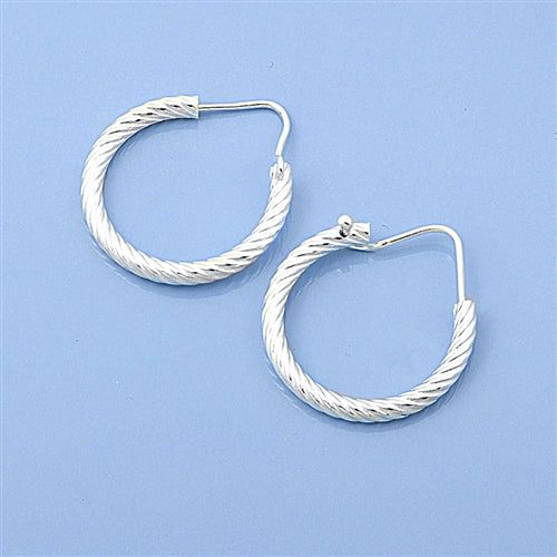 Sterling Silver Hoop Earrings