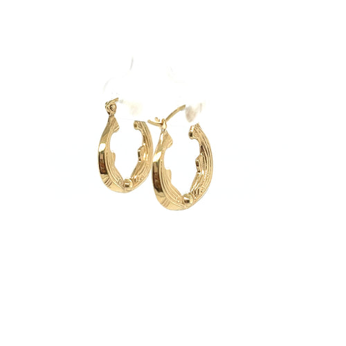 10k Gold Wings Huggies