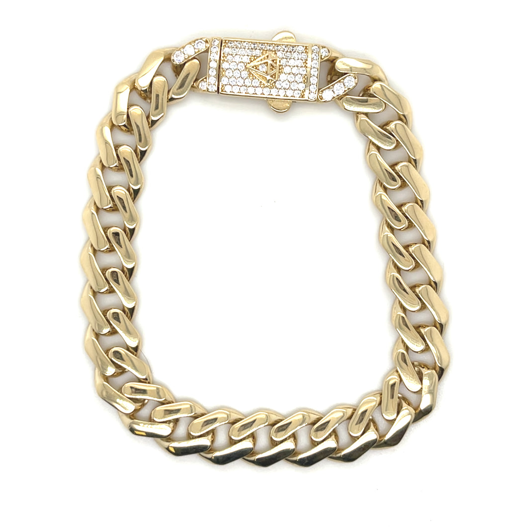 14k Gold Cuban Link Bracelet