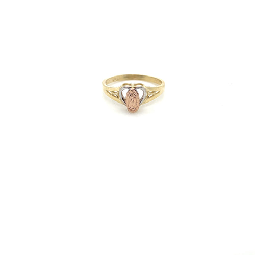 14k Gold Our Lady of Guadalupe Ring