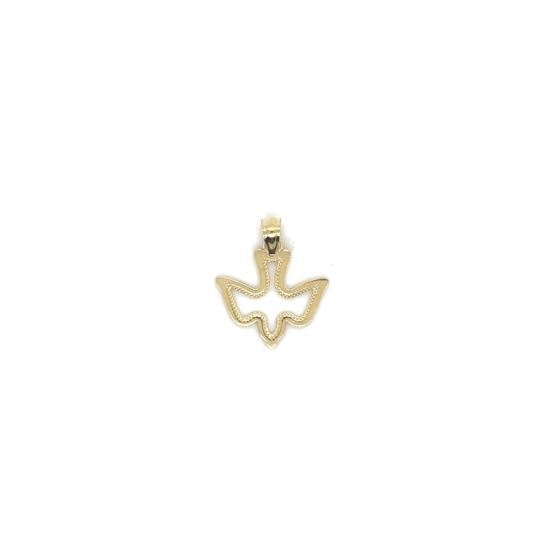 14K Gold Holy Spirit Pendant