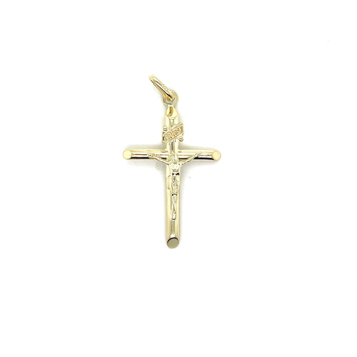 14K Gold Christ Cross Pendant