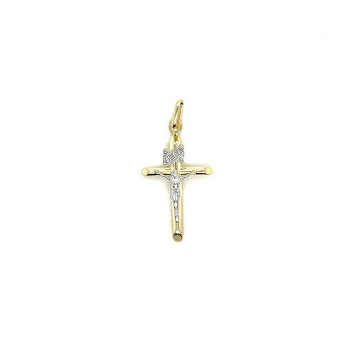 14K Gold Christ Cross Pendant