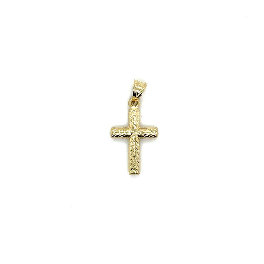 14K Gold Cross Pendant